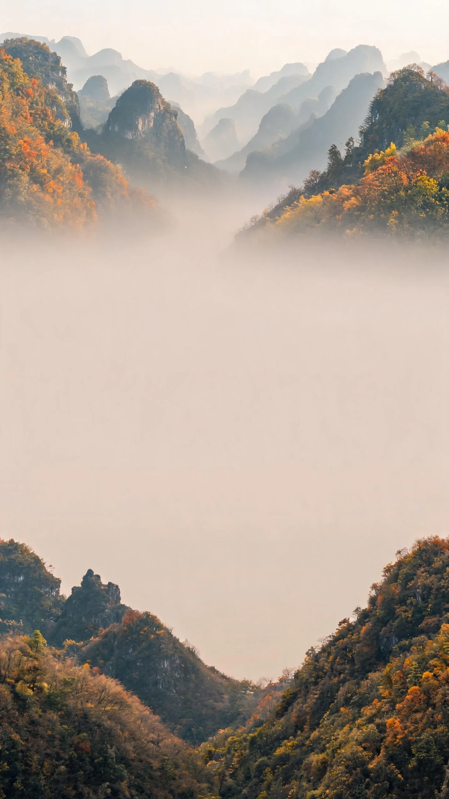 贵州山水旅行氛围配图